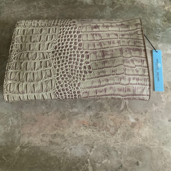 ANTONIO MELANI dusty crocodile purse - Picture 2 of 6